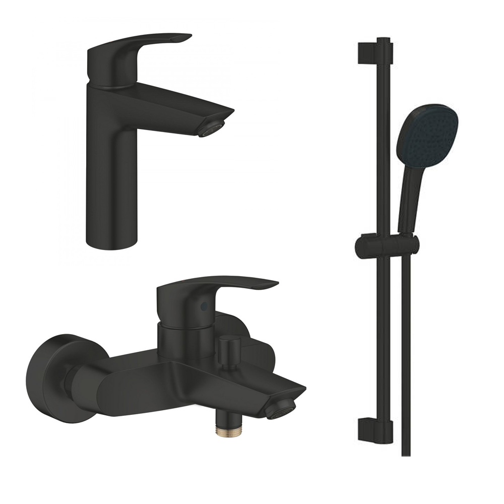 Набір змішувачів для душу 3 в 1 Eurosmart UA123246M243 Grohe - Зображення