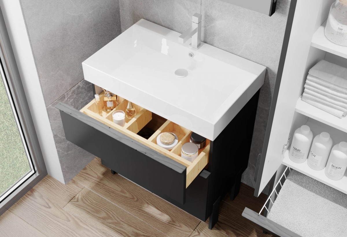 Шафка з умивальником Manhattan Mh-60 чорний Juventa - Зображення 172860654-02e5c.jpg