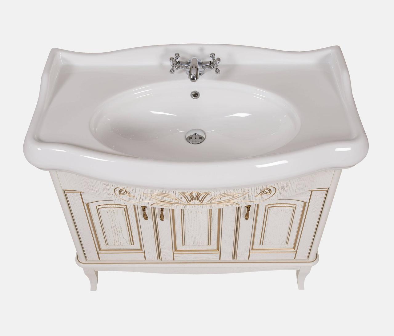 Шафка з умивальником Мікела Ваніль 100, Аква Родос - Зображення 172953-bbcb3.jpg