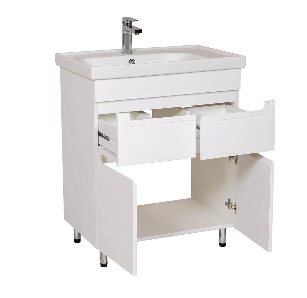 Шафка з умивальником Омега Frame 70, Аква Родос - Зображення 173359-4e7e4.jpg