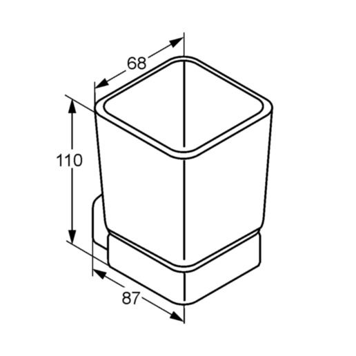 Стакан KLUDI E2 (4997505), Kludi - Зображення 173504-aec99.jpg