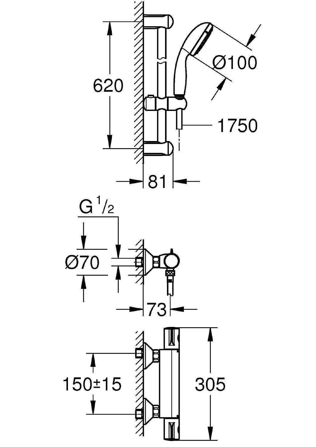 Душова система Grohtherm 800 34565000 Grohe - Зображення 173564-9dcc0.jpeg
