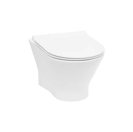 Унітаз підвісний Nexo Rimless з кришкою soft-close (A34H64L000), Roca - Зображення