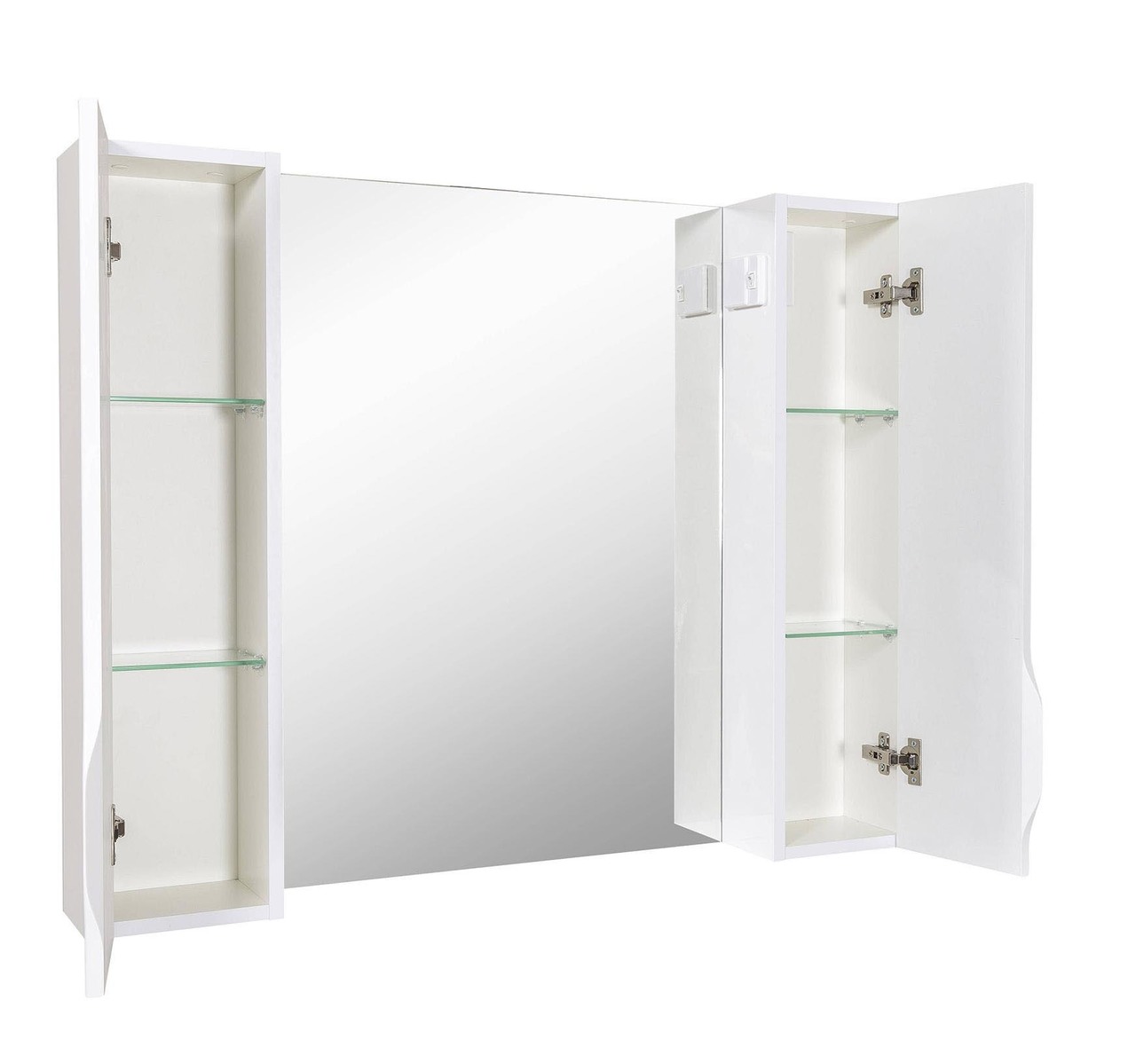 Дзеркало з двома шафками Родорс 100, Аква Родос - Зображення 174215-8058c.jpg