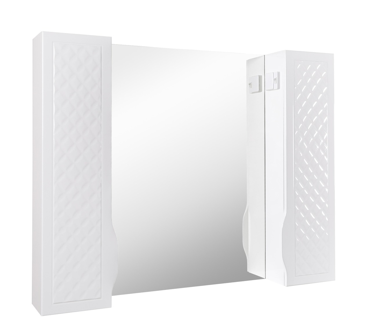 Дзеркало з двома шафками Родорс 100, Аква Родос - Зображення 174215-b5526.jpg