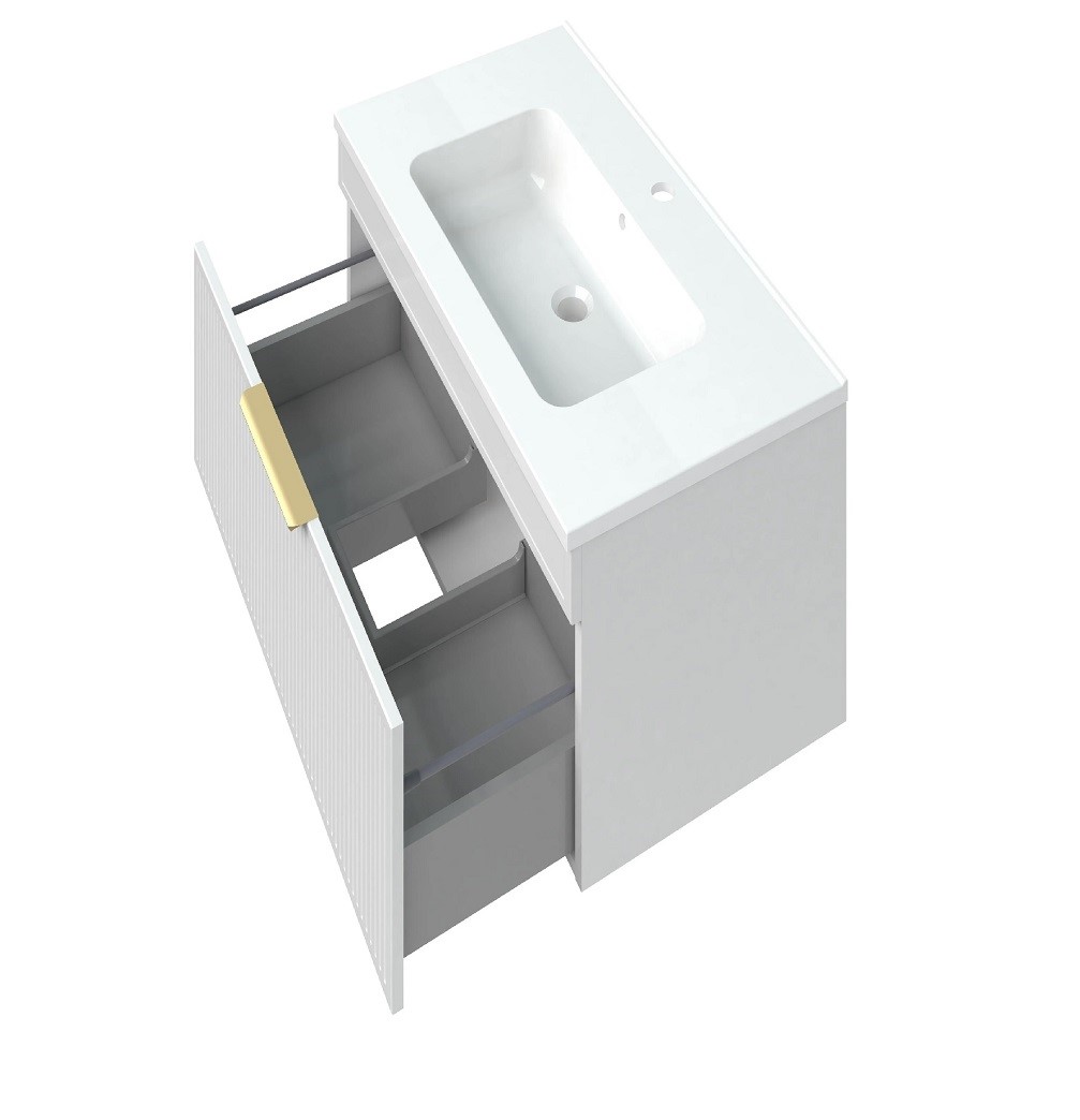 Шкафчик с умывальником Родео 80 Адель белый Mirater - Зображення 174339899-7af16.jpg