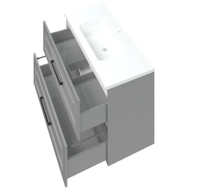 Шафка з умивальником Родео 100 Денвер сірий Mirater - Зображення 174339904-13219.jpg