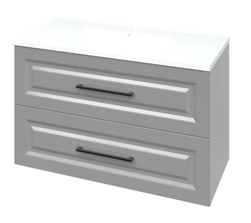 Шафка з умивальником Родео 100 Денвер сірий Mirater - Зображення 174339904-df852.jpg