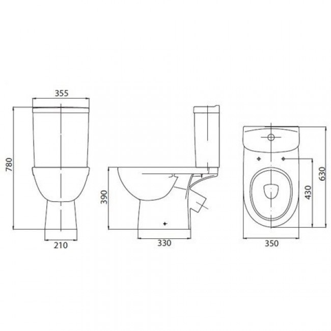 Компакт Freja Premium з кришкою дюропласт soft-close (L79046000), Kolo - Зображення 174705-aad8f.jpg