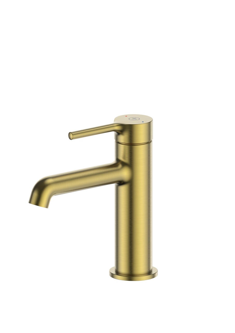 Змішувач для умивальника Diament Gold PVD Brushed 4122-815-31 Armaform - Зображення