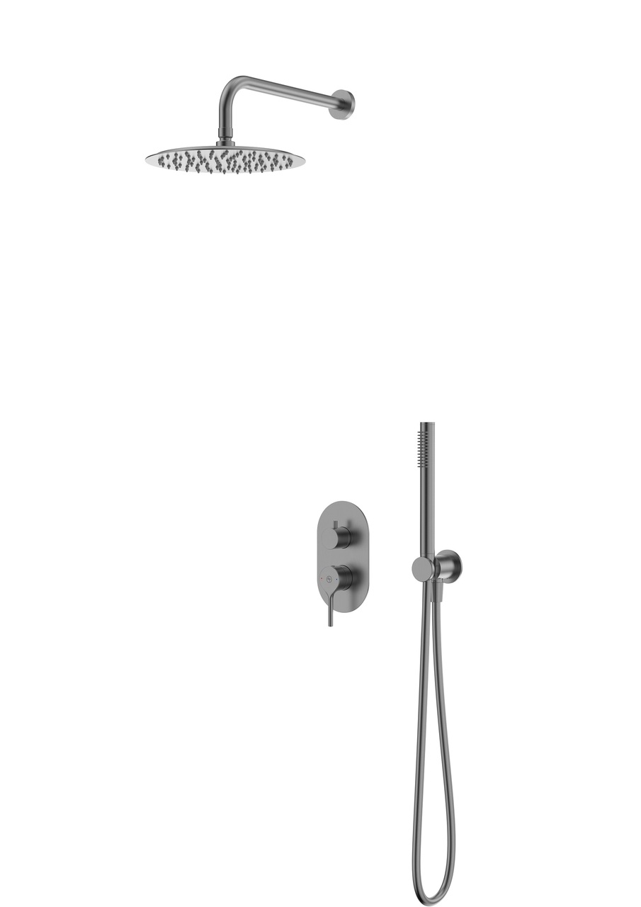 Душевая система Diament Gun Metal PVD Brushed 4129-501-41 Armaform - Зображення 174733131-93474.jpg