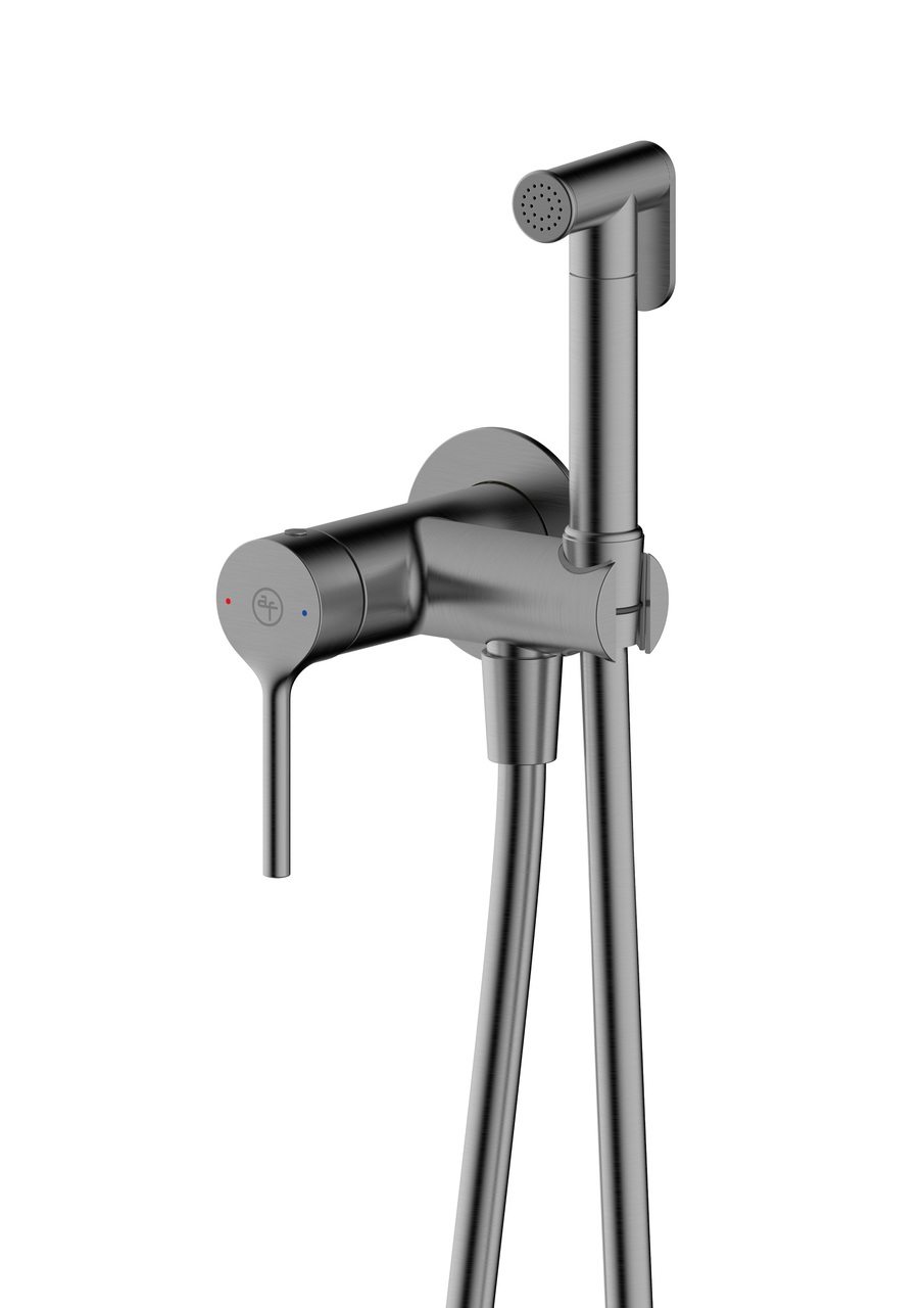 Гигиенический душ Diament Gun Metal PVD Brushed 4129-512-41 Armaform - Зображення