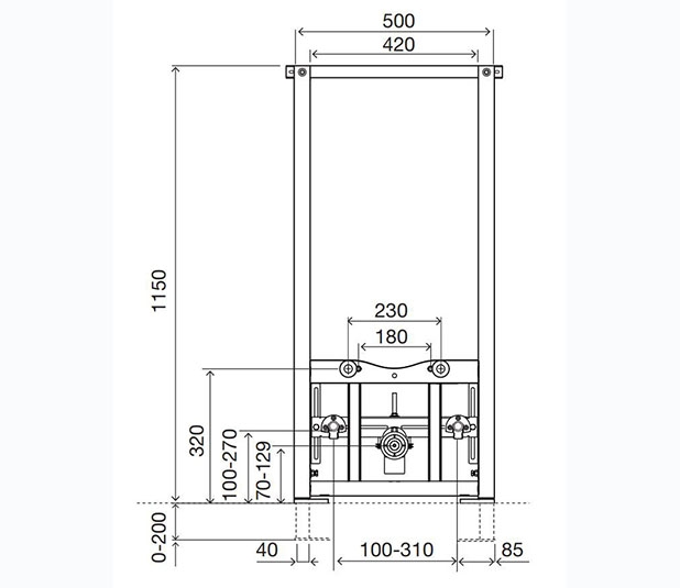 Інсталяція для біде BIDET SANITARBLOCK (136178-136078), OLI - Зображення 174769-3f4fd.jpg