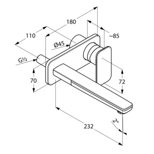 Змішувач для умивальника KLUDI E2 (492450575), Kludi - Зображення 174970-a993c.jpg