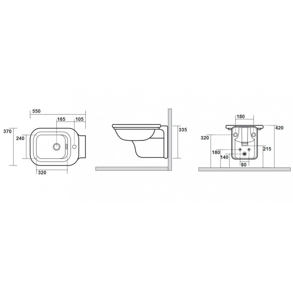 Біде підвісне Waldorf 4125K1 KERASAN - Зображення 175106-6fd6d.jpg