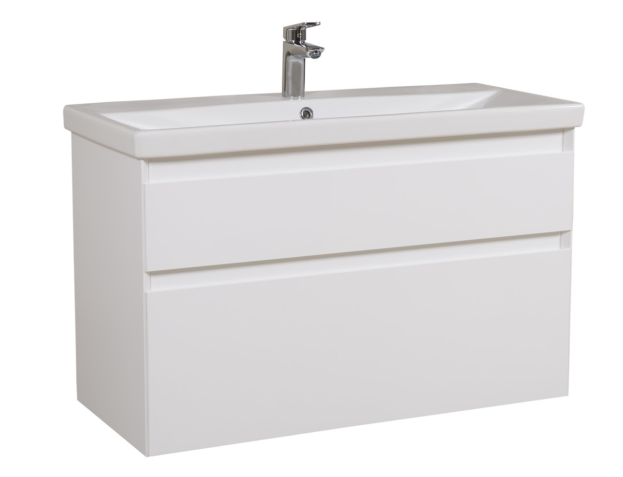 Шафка з умивальником Еліт 100, Аква Родос - Зображення