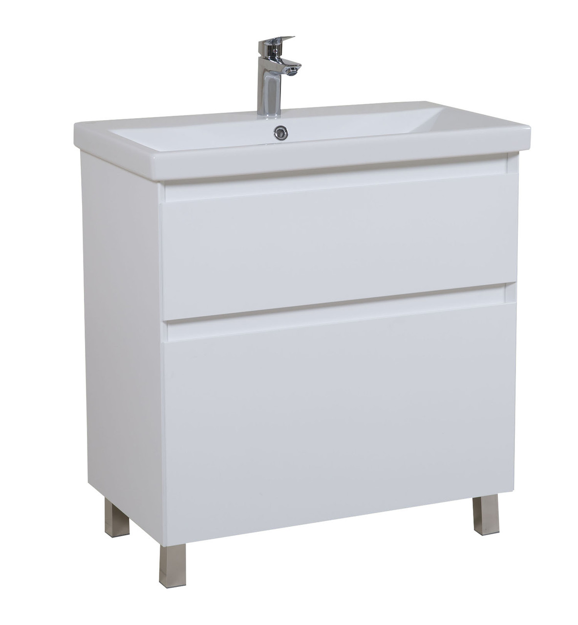 Шафка з умивальником Еліт 80, Аква Родос - Зображення