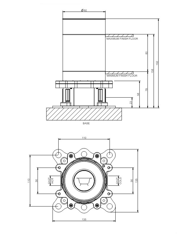 Вбудована частина змішувача 46189031 Gessi - Зображення 1754719-5eb65.jpg