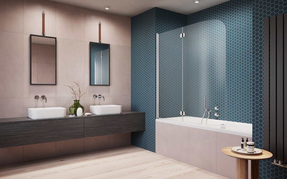 Шторка для ванни Eos PND I 130 L RADAWAY - Зображення 175681-a75a9.jpg