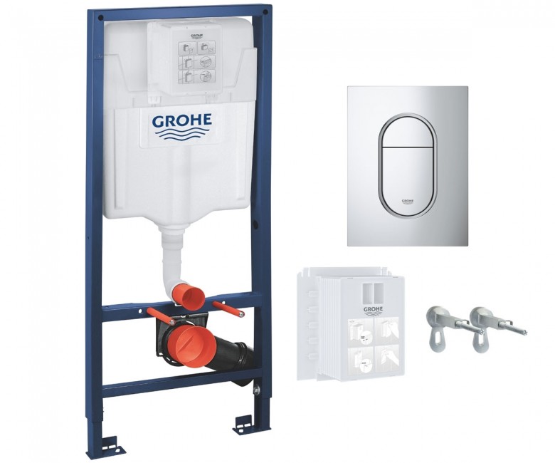 Інсталяція для унітаза 3 в 1 Rapid SL (39504000), Grohe - Зображення