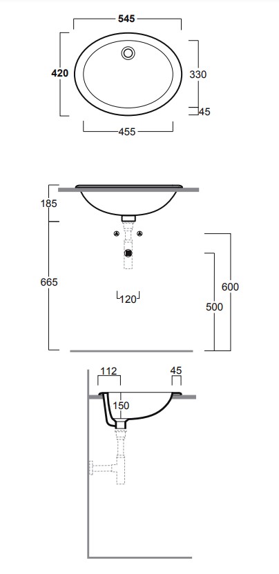 Умивальник Marine (S50P) SIMAS - Зображення 175785-1f567.jpg