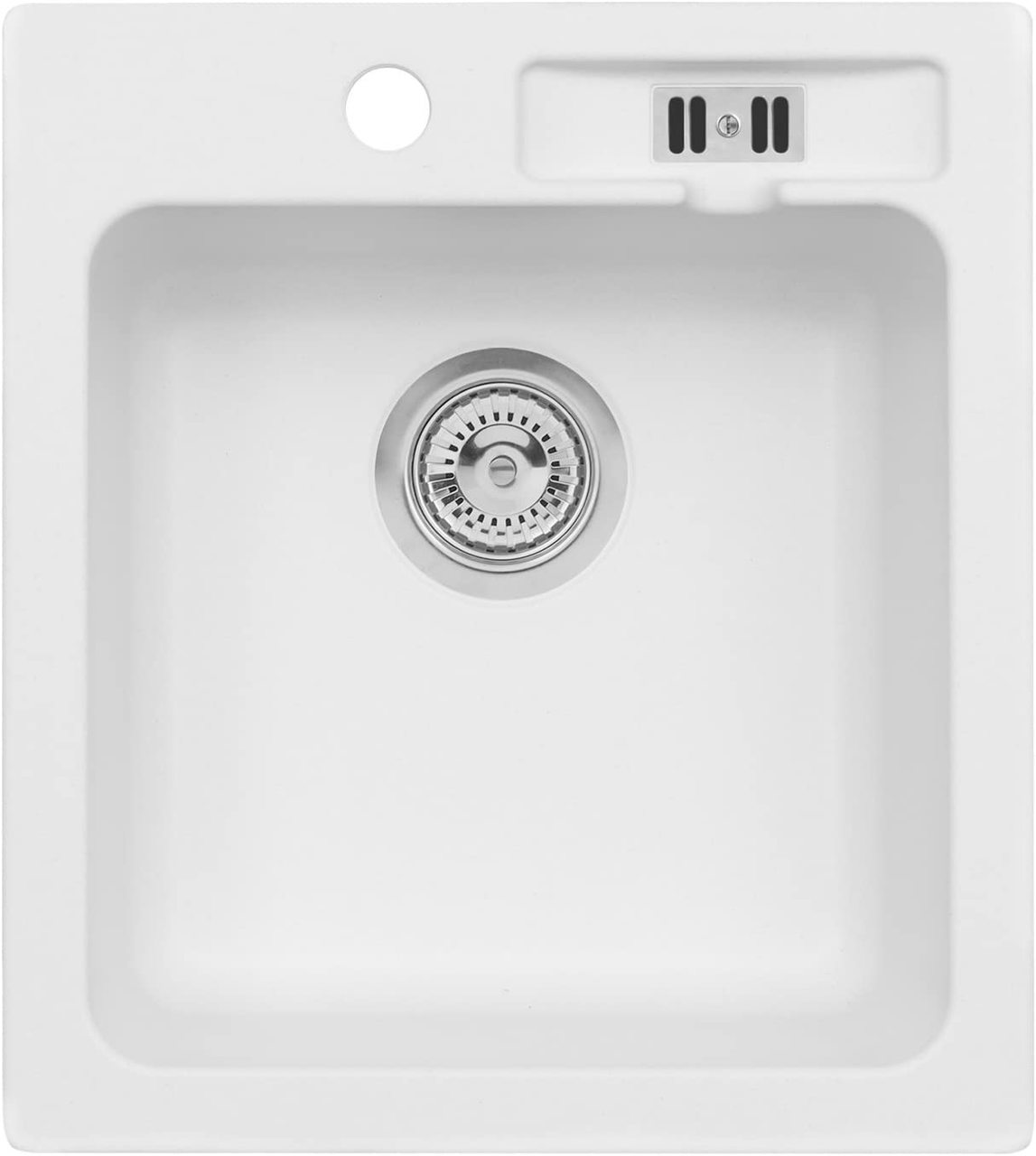 Кухонна мийка Malibu 20 (1.102.110.08) Pure White 08, Axis Group - Зображення