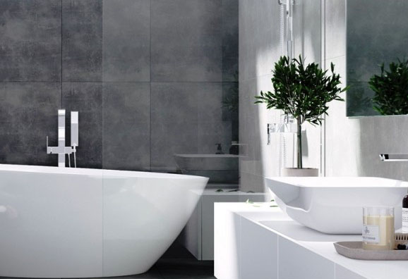 Плитка керамогранітна Stark Graphite RECT 600x600x9 StarGres - Зображення 1759234-3838a.jpg