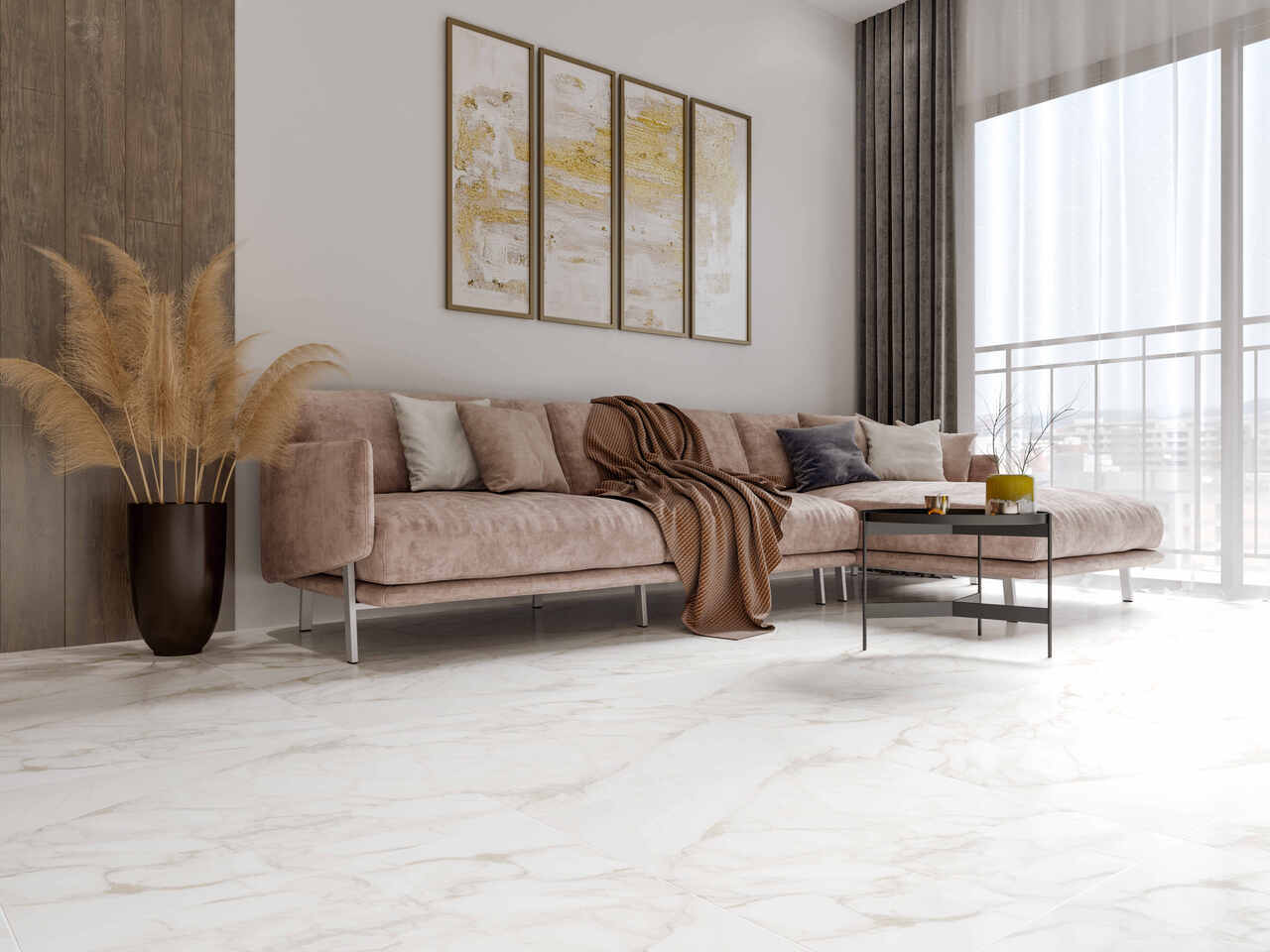 Плитка керамогранітна 3G0980 Imperial Білий RECT 600x1200x8 Golden Tile - Зображення 176225376-1a2d3.jpg