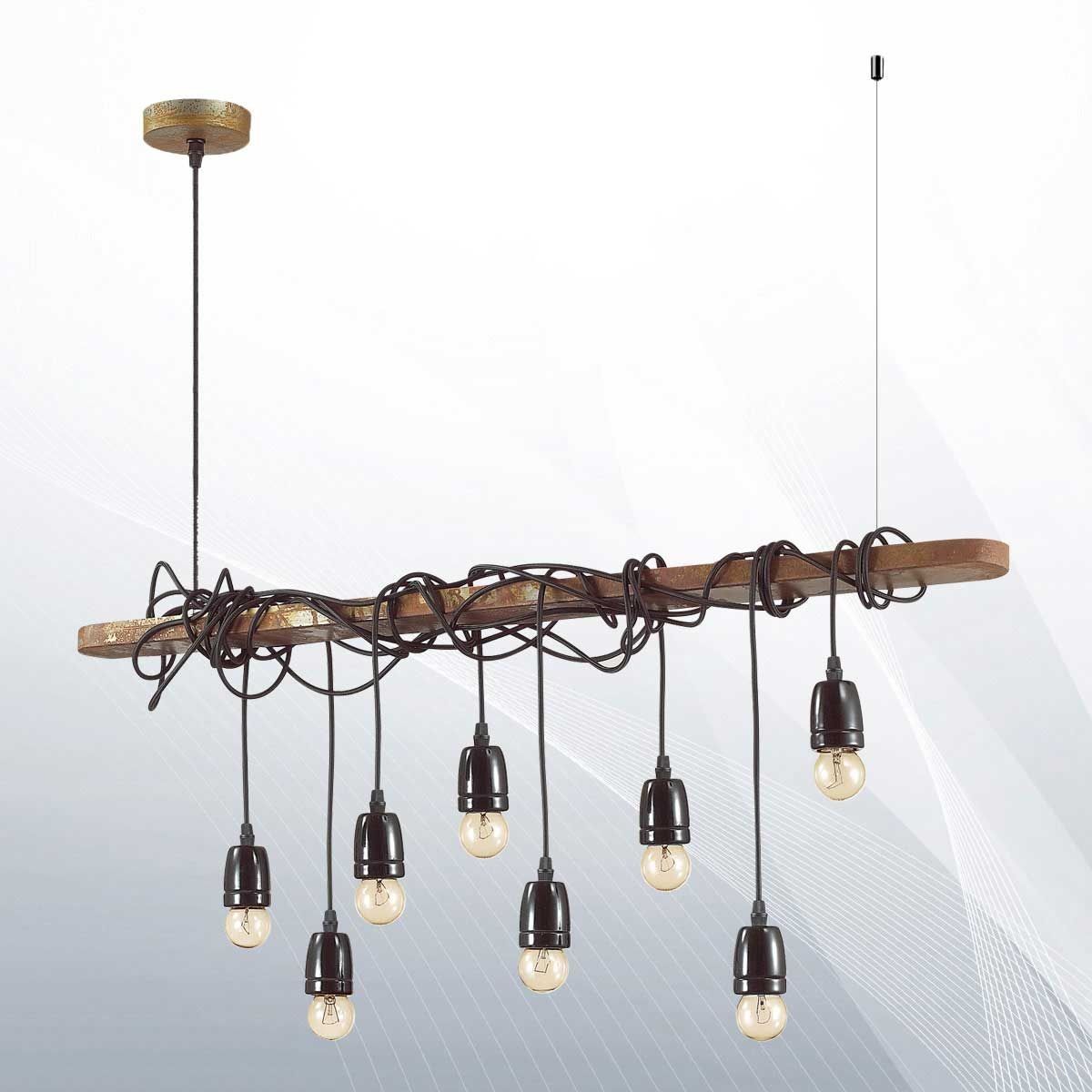 Люстра ELECTRIC SP8 176369), IDEAL LUX - Зображення