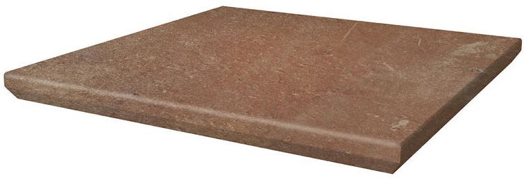 Ступень с капиносом угловая Scandiano Rosso 330x330x11 Paradyz - Зображення