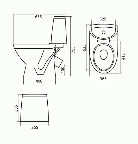 Компакт Runa з кришкою дюропласт (L89201000), Kolo - Зображення 176443-f8f52.jpg
