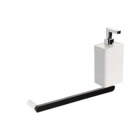 Тримач для рушників з дозатором Living (LV69D-23), STILHAUS - Зображення