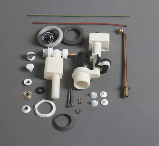 Зливний механізм для бачка Arcade D21 (D21-ORO) золото, SIMAS - Зображення