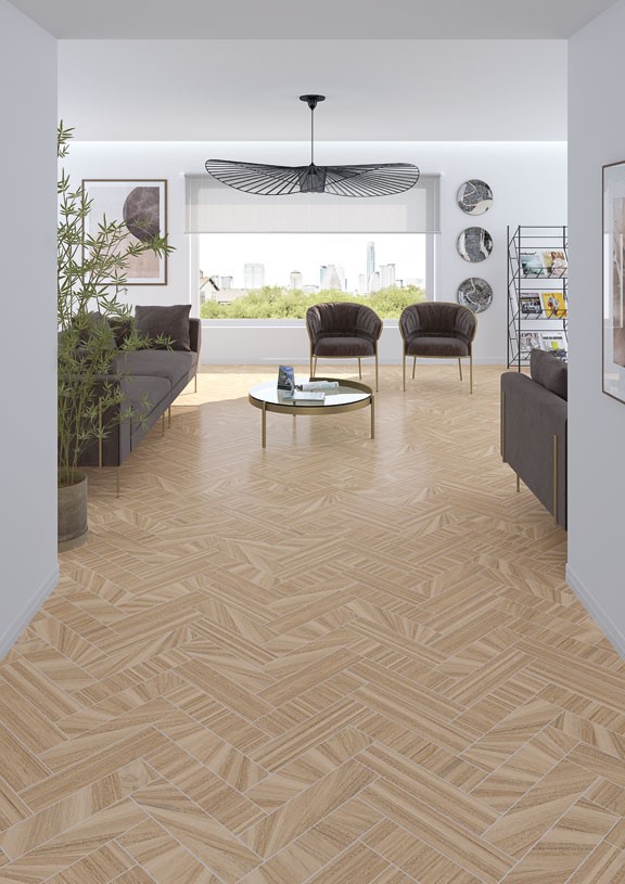 Плитка керамогранітна Komi Nalati-R Miel RECT 100x393x10 Arcana - Зображення 1767126-05bc5.jpg