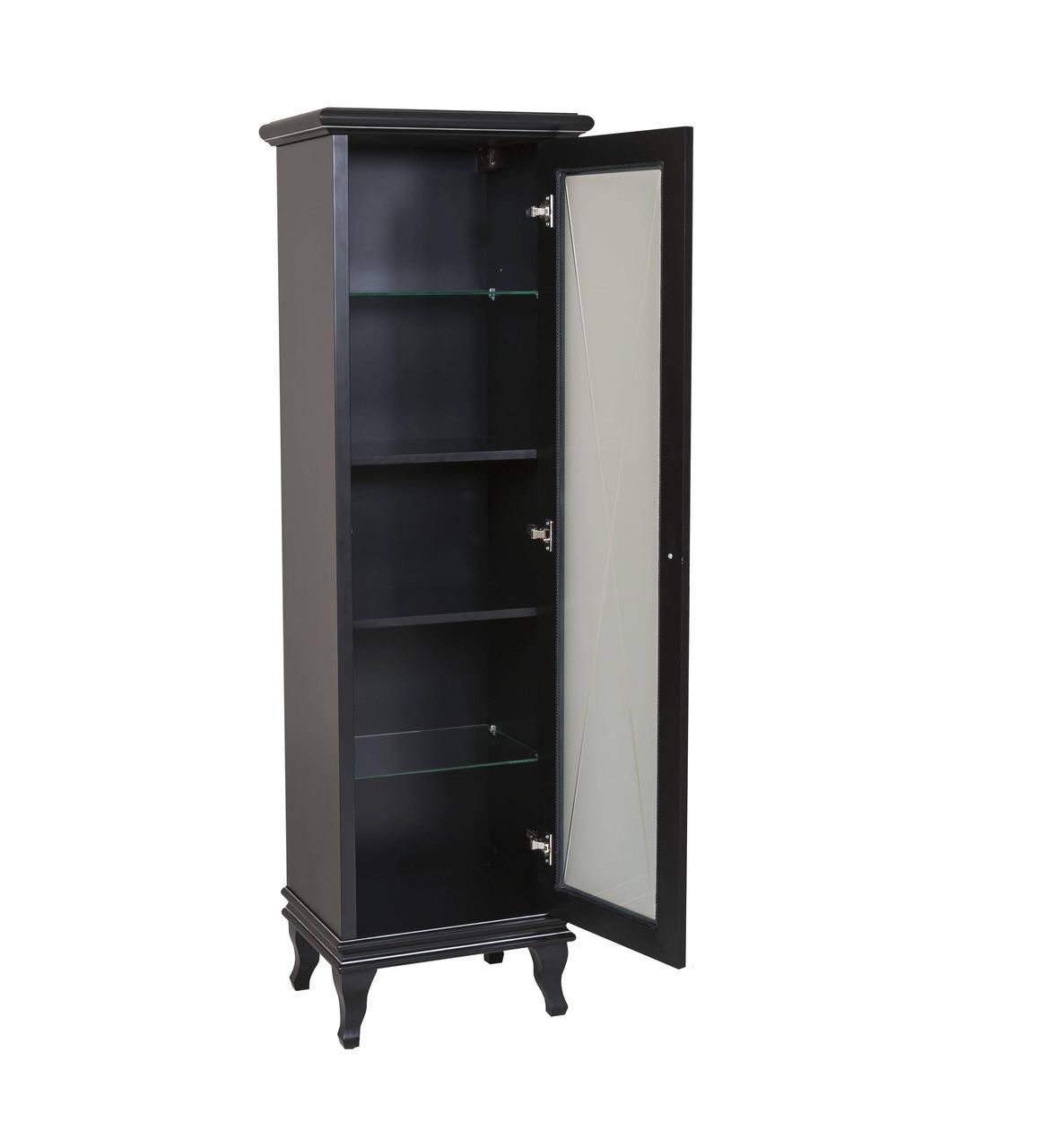 Пенал підлоговий Беатріче Чорний Патина Золото (L-R), Аква Родос - Зображення 1767494-aaba7.jpg