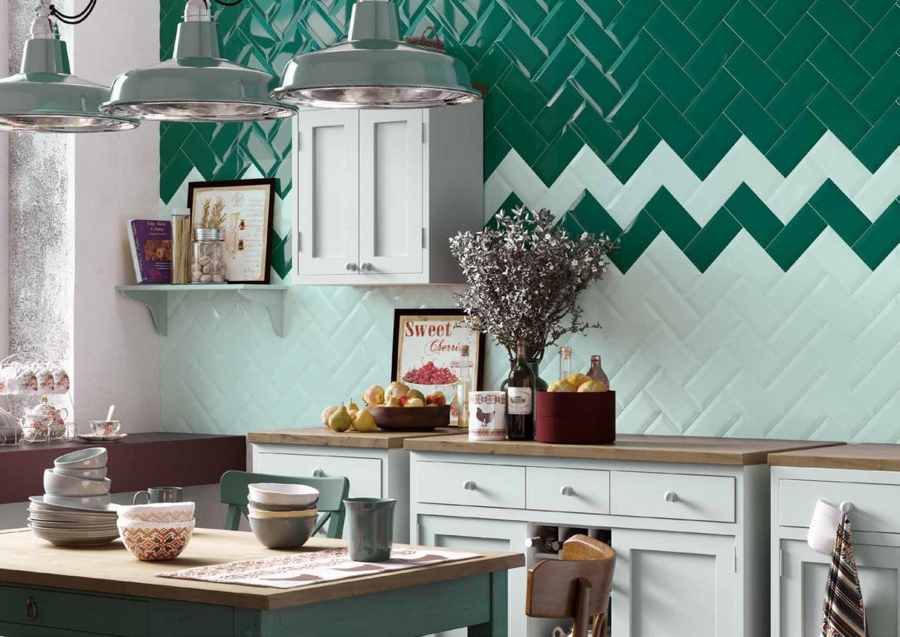 Плитка стінова Metrotiles зелений 100x200x7 Golden Tile - Зображення 1768779-90684.jpg