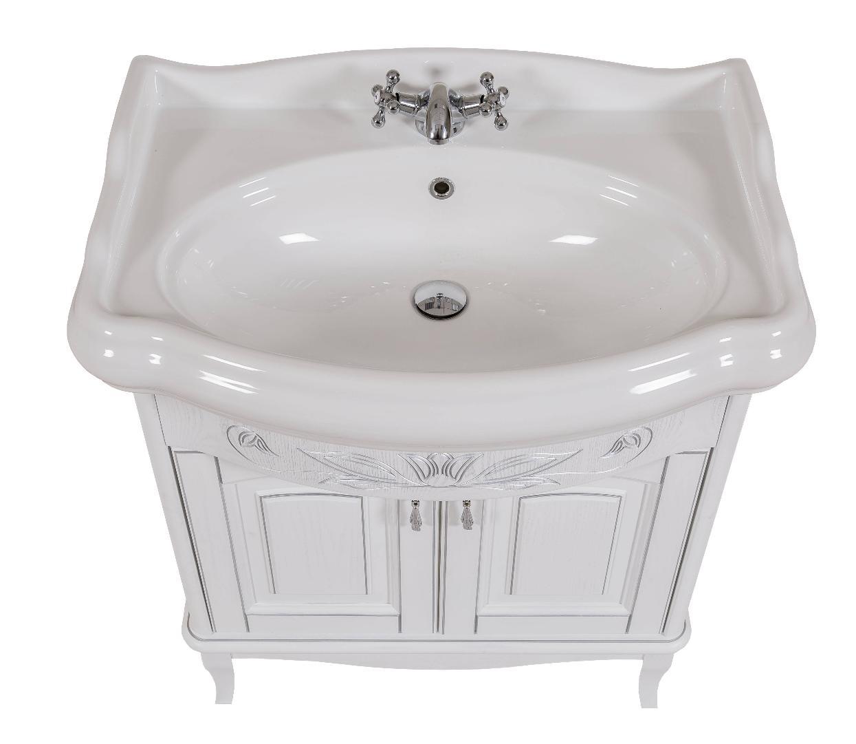 Шафка з умивальником Мікела Біла 80, Аква Родос - Зображення 1770739-d06f5.jpg