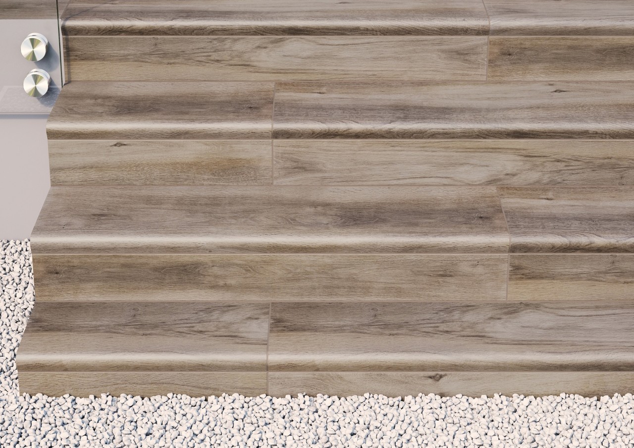 Сходинка з капіносом V-shape Mattina Grigio 320-50x1202x8 Cerrad - Зображення 1773449-203cf.jpg