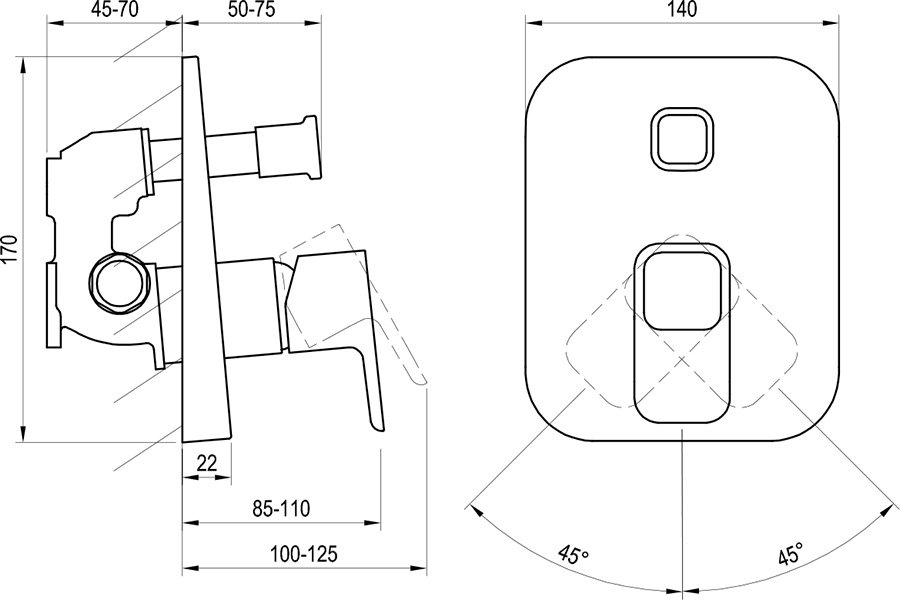 Змішувач TD 065.00 10° X070070 RAVAK - Зображення 177387-29afc.jpg