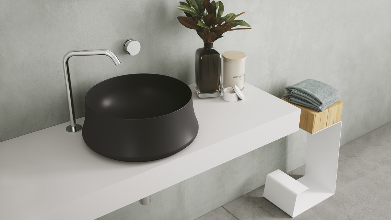 Умывальник SH 02 Sharp (SH02 blak matt) Blak matt, SIMAS - Зображення 177405-f4983.jpg