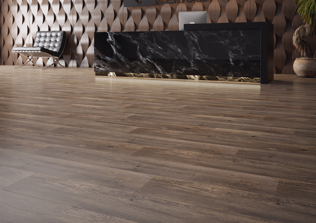Плитка керамогранітна Cortone Marrone RECT 193x1202x8 Cerrad - Зображення 1774514-ee9ed.jpg