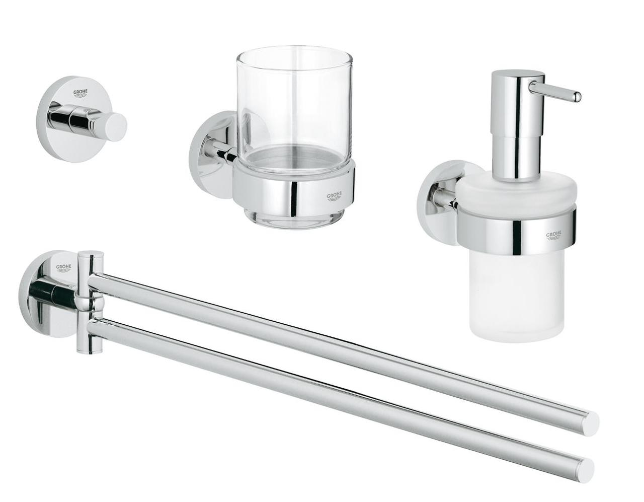 Набір аксесуарів 4 в 1 Essentials (40846001), Grohe - Зображення