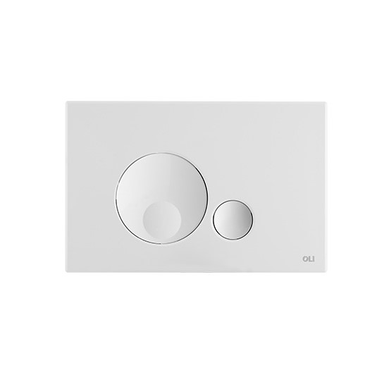 Кнопка зливу GLOBE White (152949), OLI - Зображення