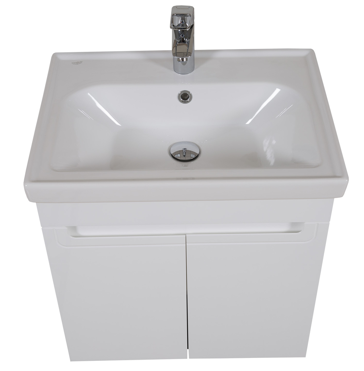 Шафка з умивальником підвісна Омега Frame 60, Аква Родос - Зображення 1775889-2da52.jpg