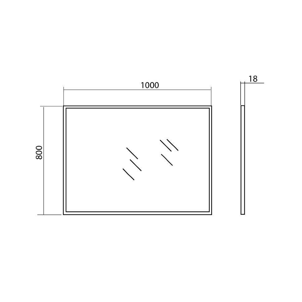 Дзеркало Акцент 100, Аква Родос - Зображення 177594-8723a.jpg