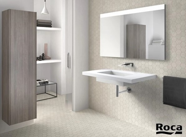 Умивальник Inspira Square 390x605 A327535000 Roca - Зображення 1776449-f9498.jpg