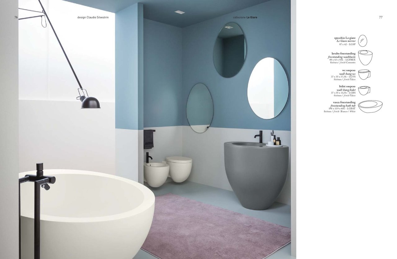 Унитаз подвесной Le Giare Рomice (LGVS PM), CIELO - Зображення 178671-8b062.jpg