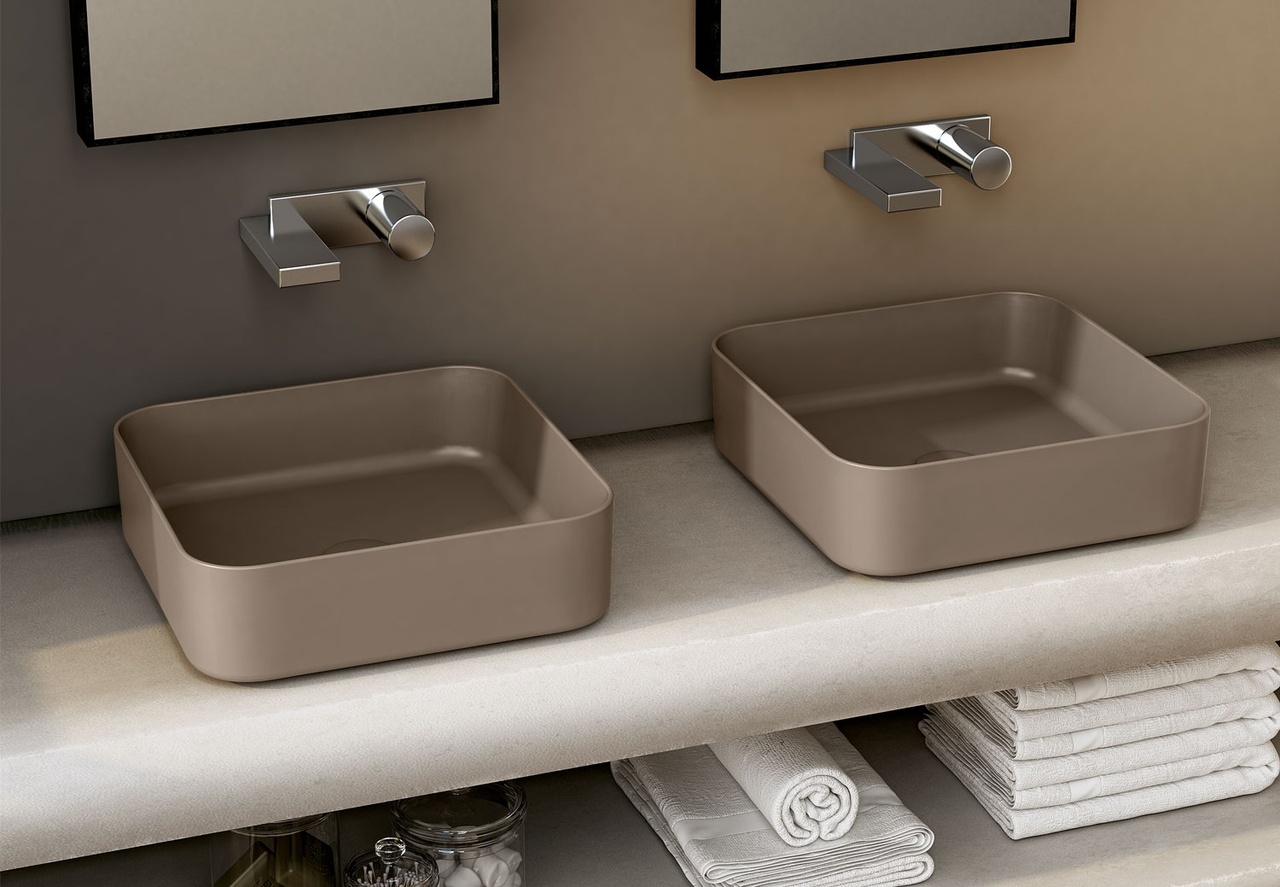 Умивальник Shui Comfort Quadrato 40 Arenaria SHCOLAQ40AN CIELO - Зображення 179109-cbacd.jpg