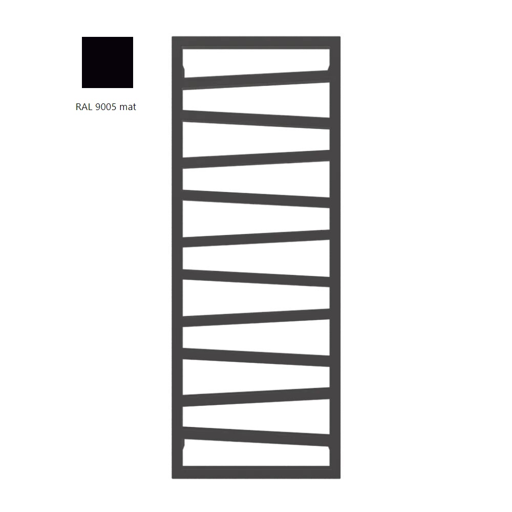 Полотенцесушитель 1310х500 Zigzag WGZIG131050K9M5SX Terma - Зображення