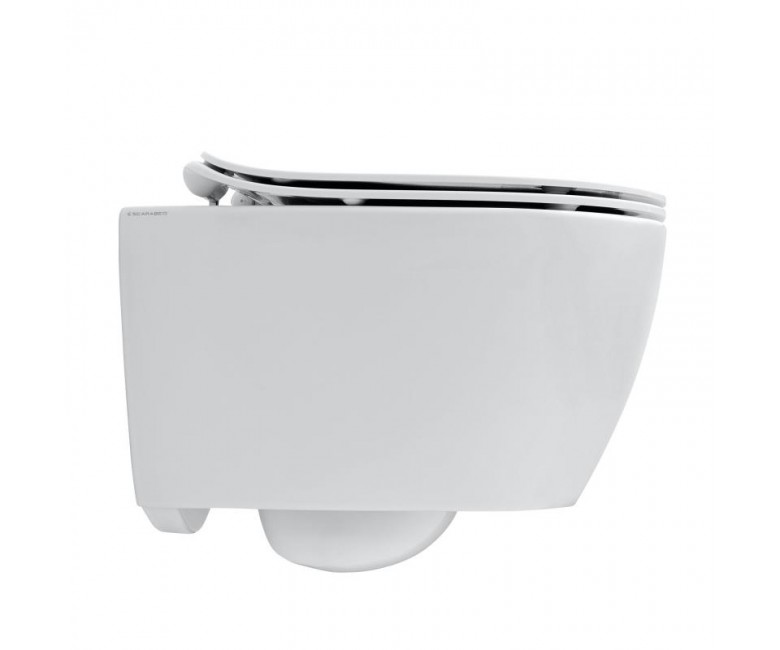 Унітаз підвісний Moon White Gloss з кришкою soft-close 5520CL+10050A+5535B SCARABEO - Зображення 179464242-355f7.jpg